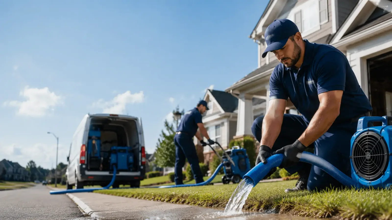 Flood Damage Restoration in Nada, TX